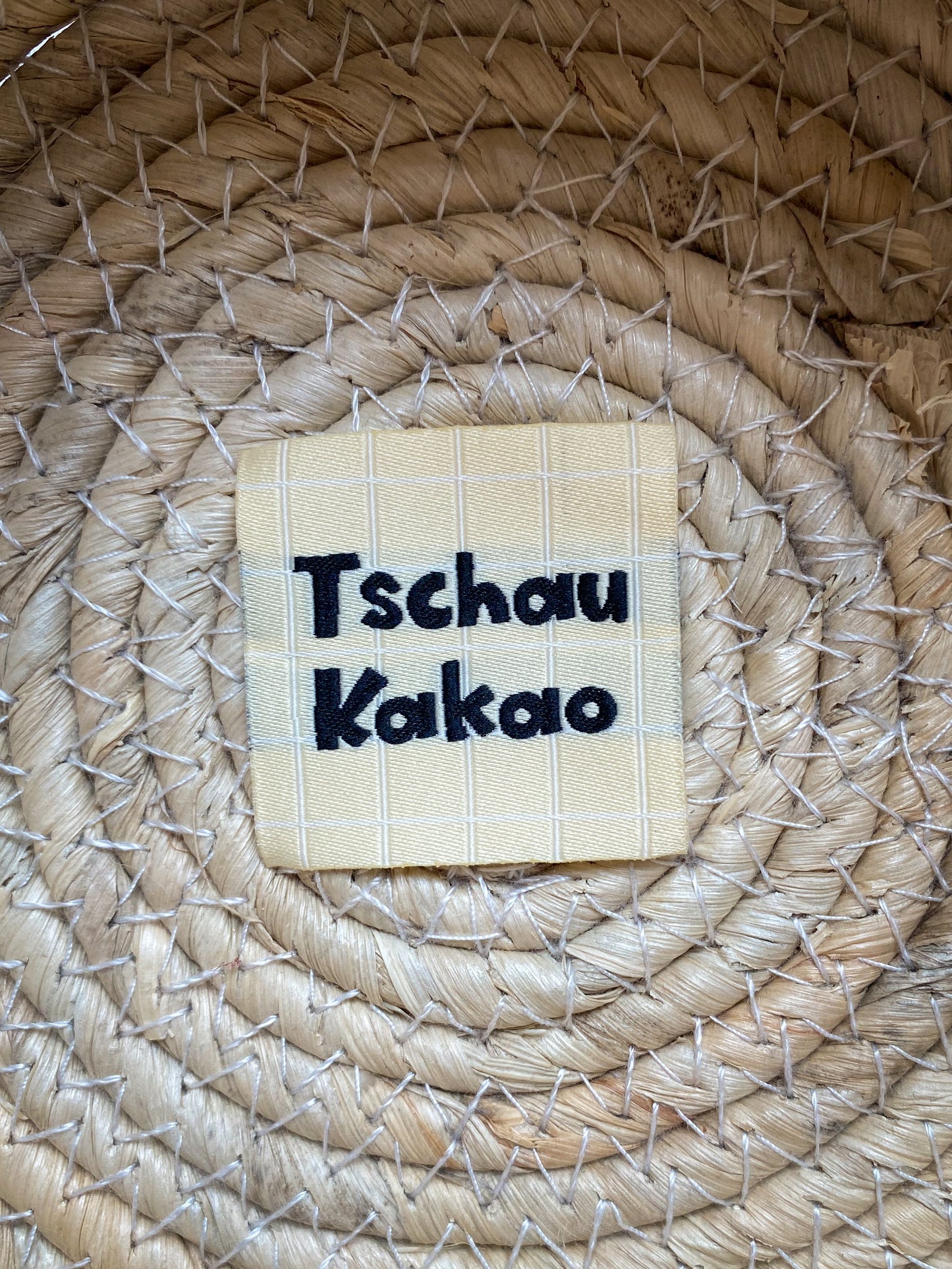 Tschau Kakao hellbeige 4x4 - Web Label