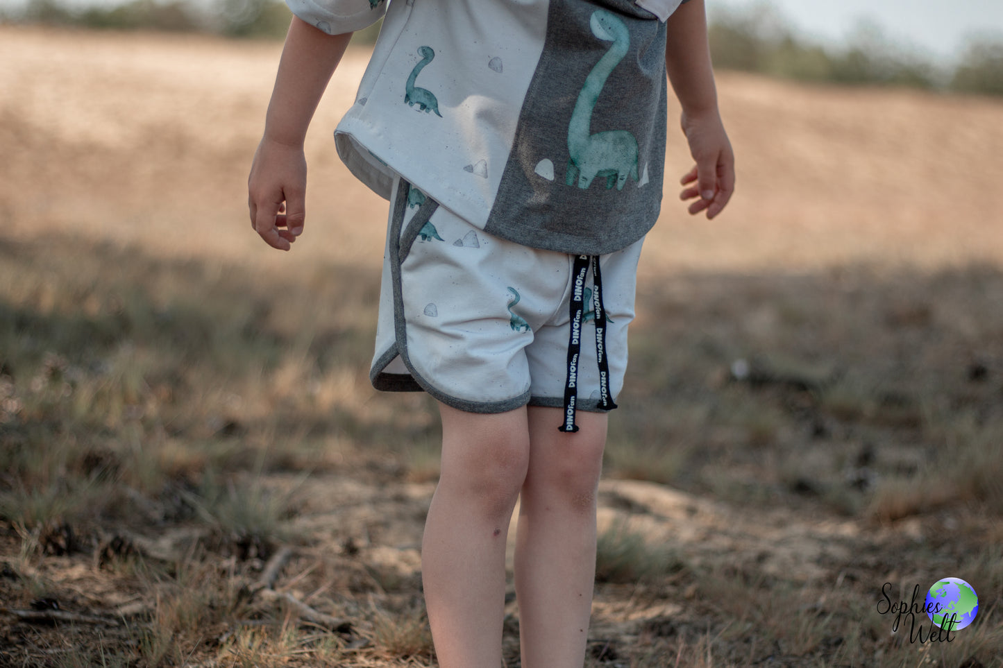 Kordel Dino fan - schwarz