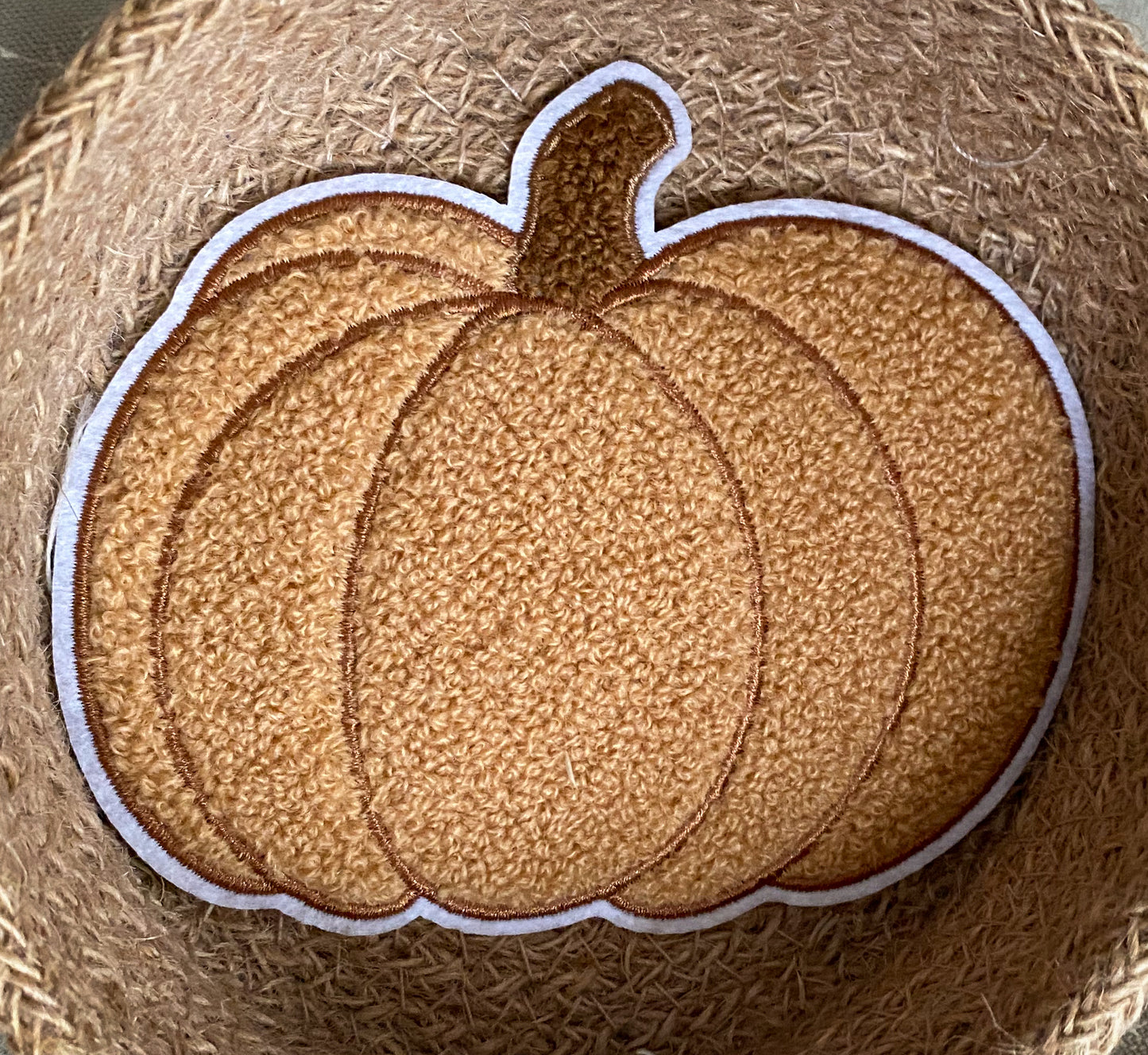 Kürbis - Chenille Patch
