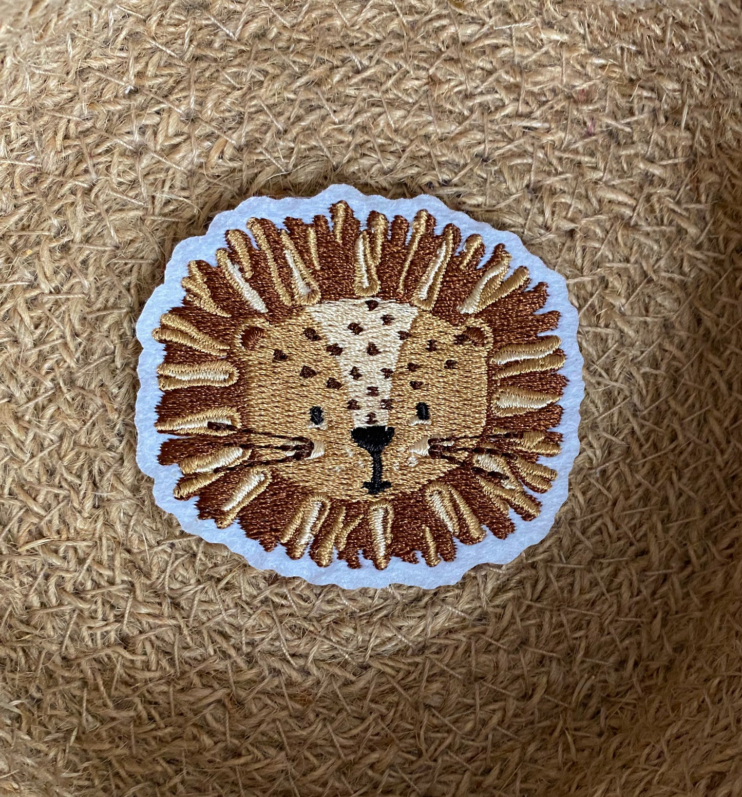 Löwen Kopf - Embroidery Patch