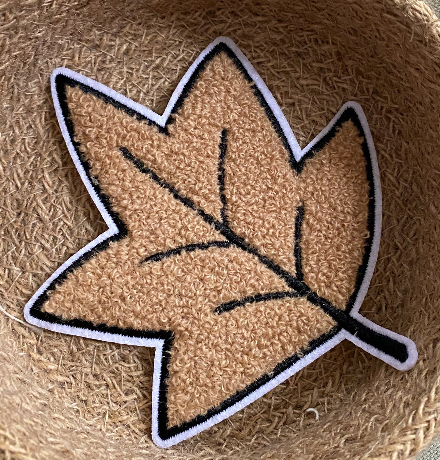 Herbst Blatt - Chenille Patch