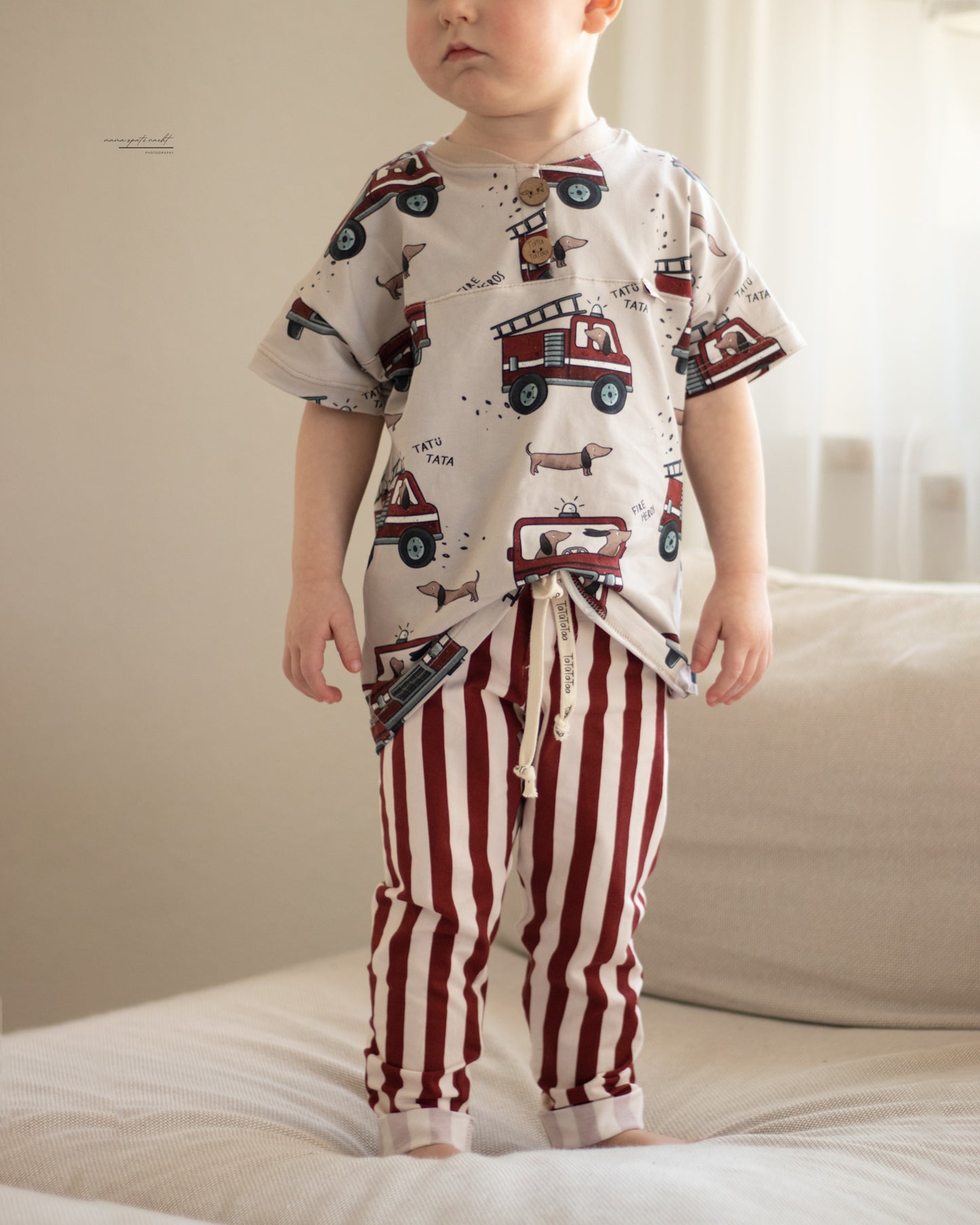 Dackel Feuerwehr - French Terry