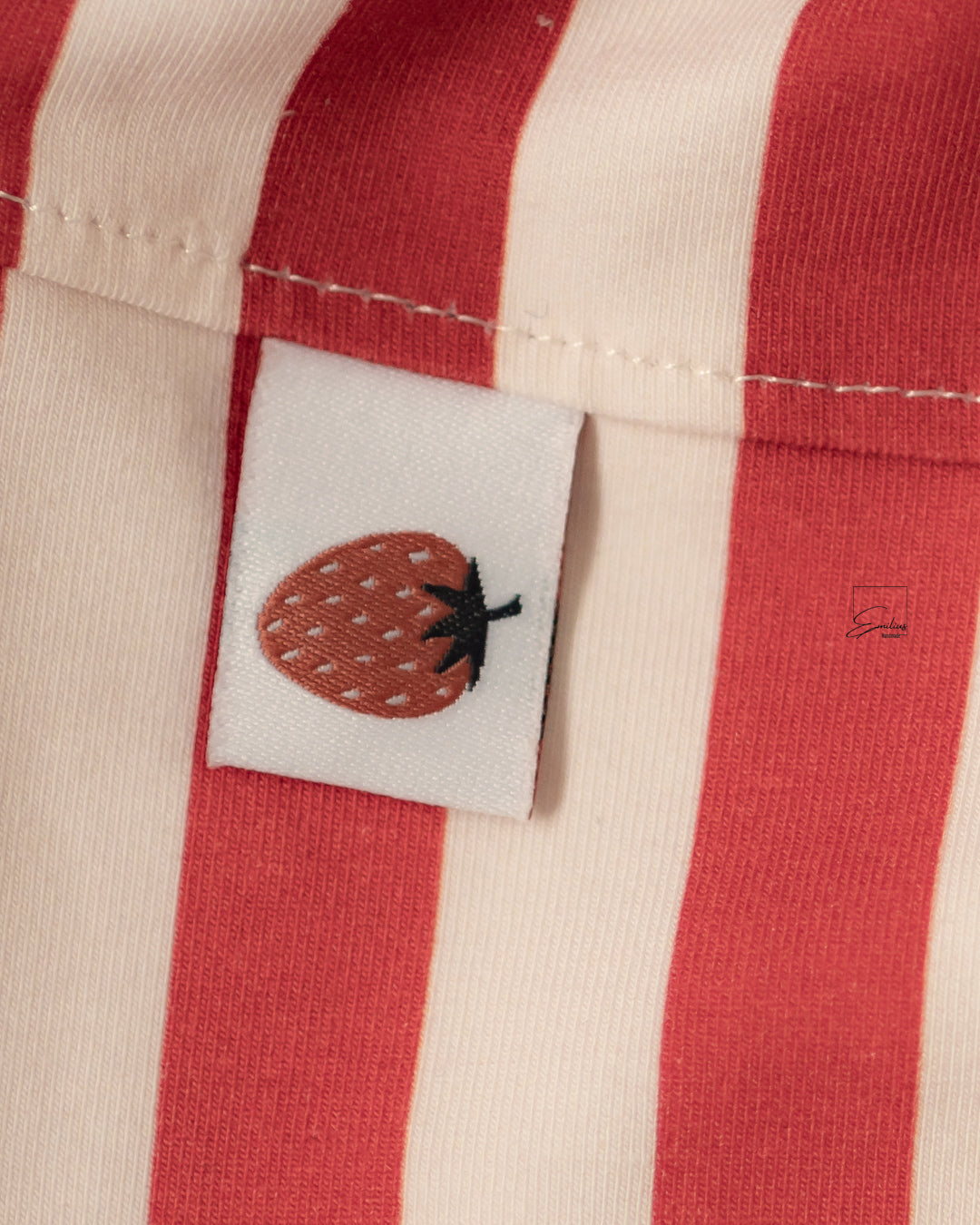 Erdbeeren - Rib Jersey