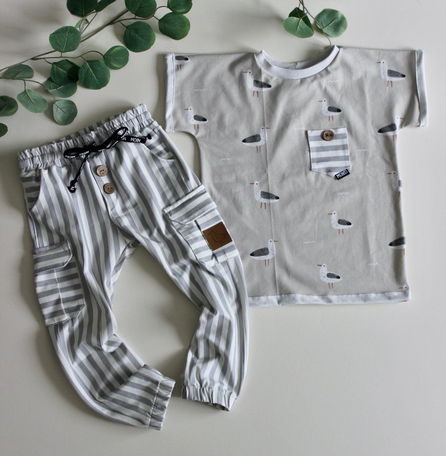 Möwen beige - Jersey