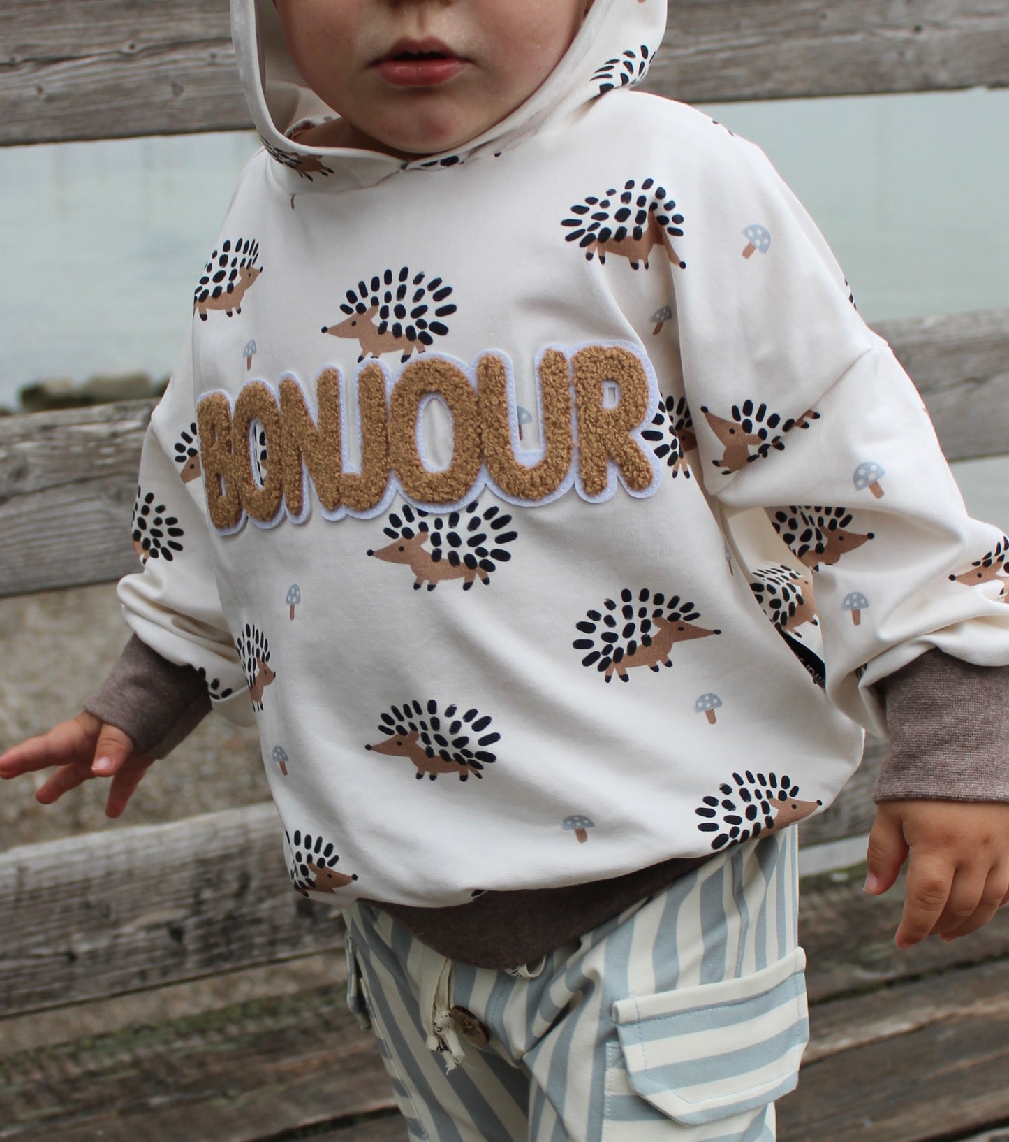 BONJOUR - Chenille Patch