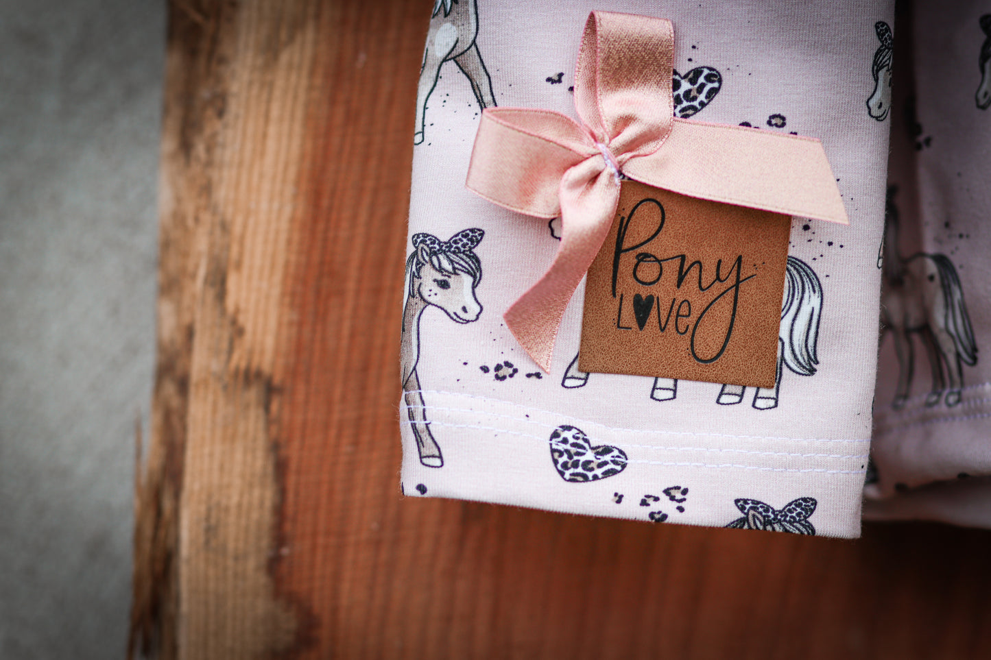 Pony Love - Kunstleder Label