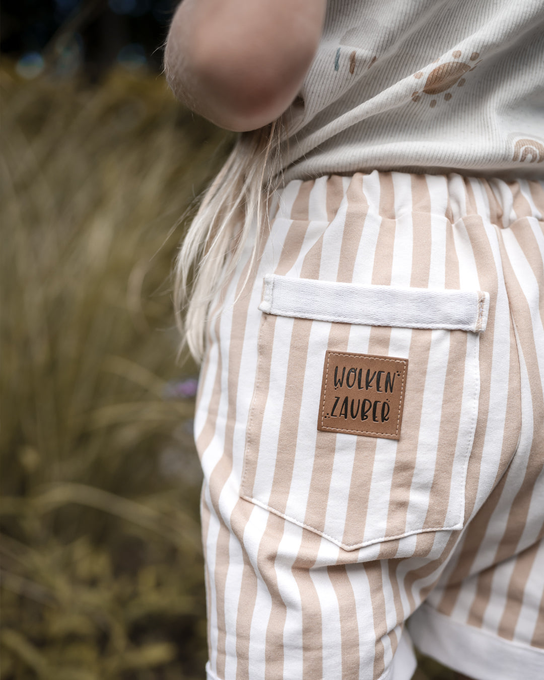 Stripes dusty yellow/ cream FT
