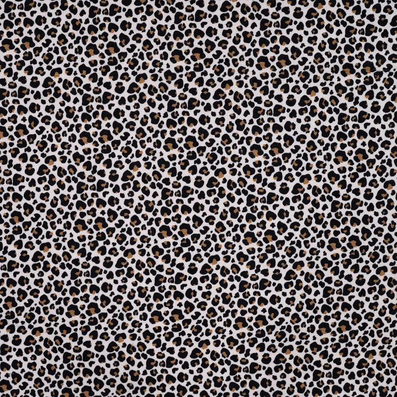 Fein Cord Leo Print sand