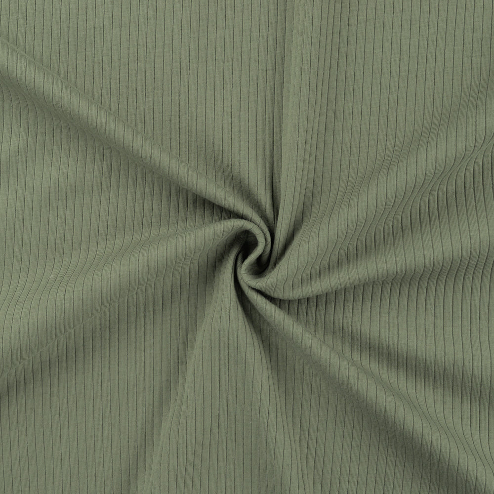 Breit Rib Jersey Khaki