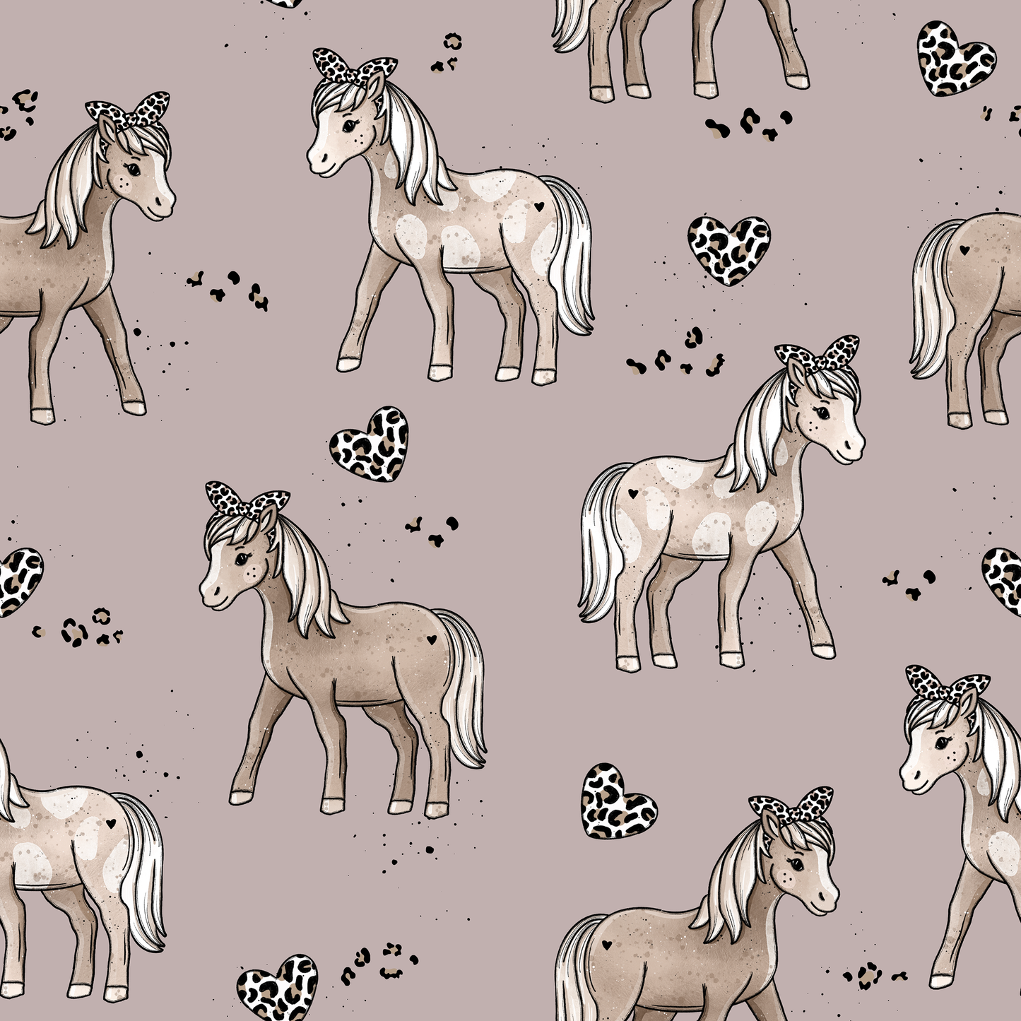 Pferdilein mauve - Softshell