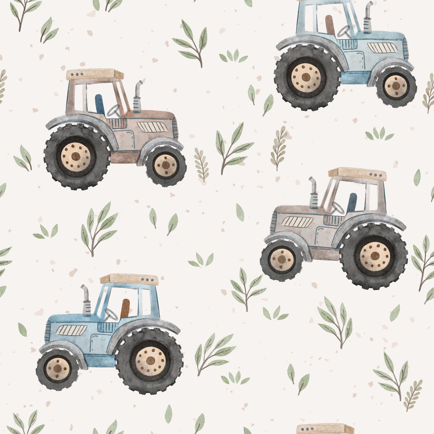 Trekker auf dem Feld - Rib Jersey