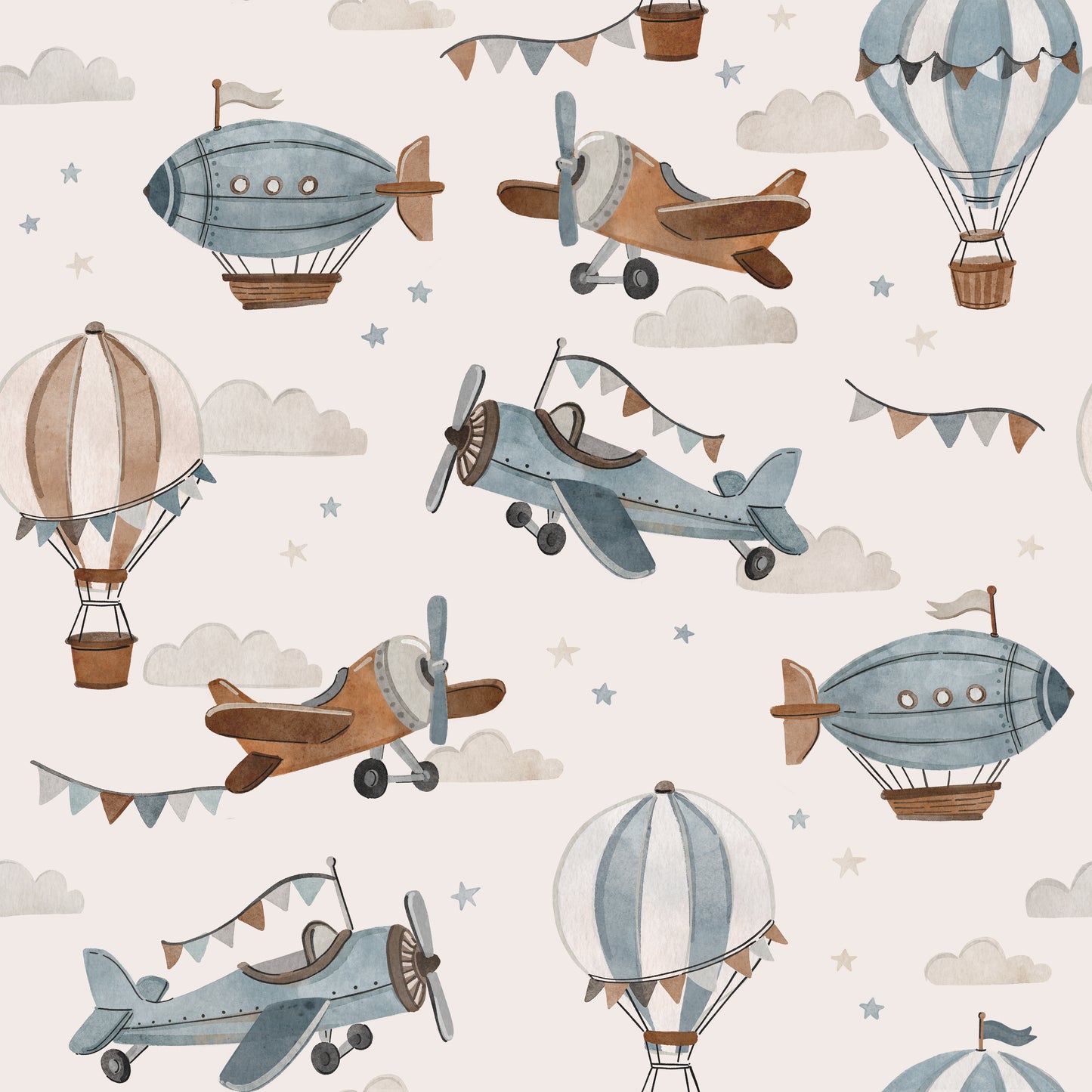 Luft Fahrzeuge - French Terry