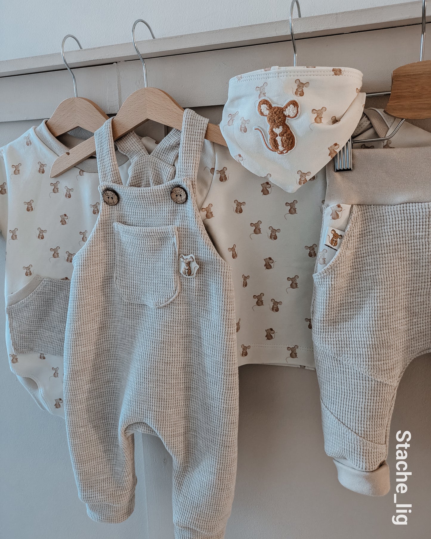 Mäuschen - French Terry - Baby Kollektion