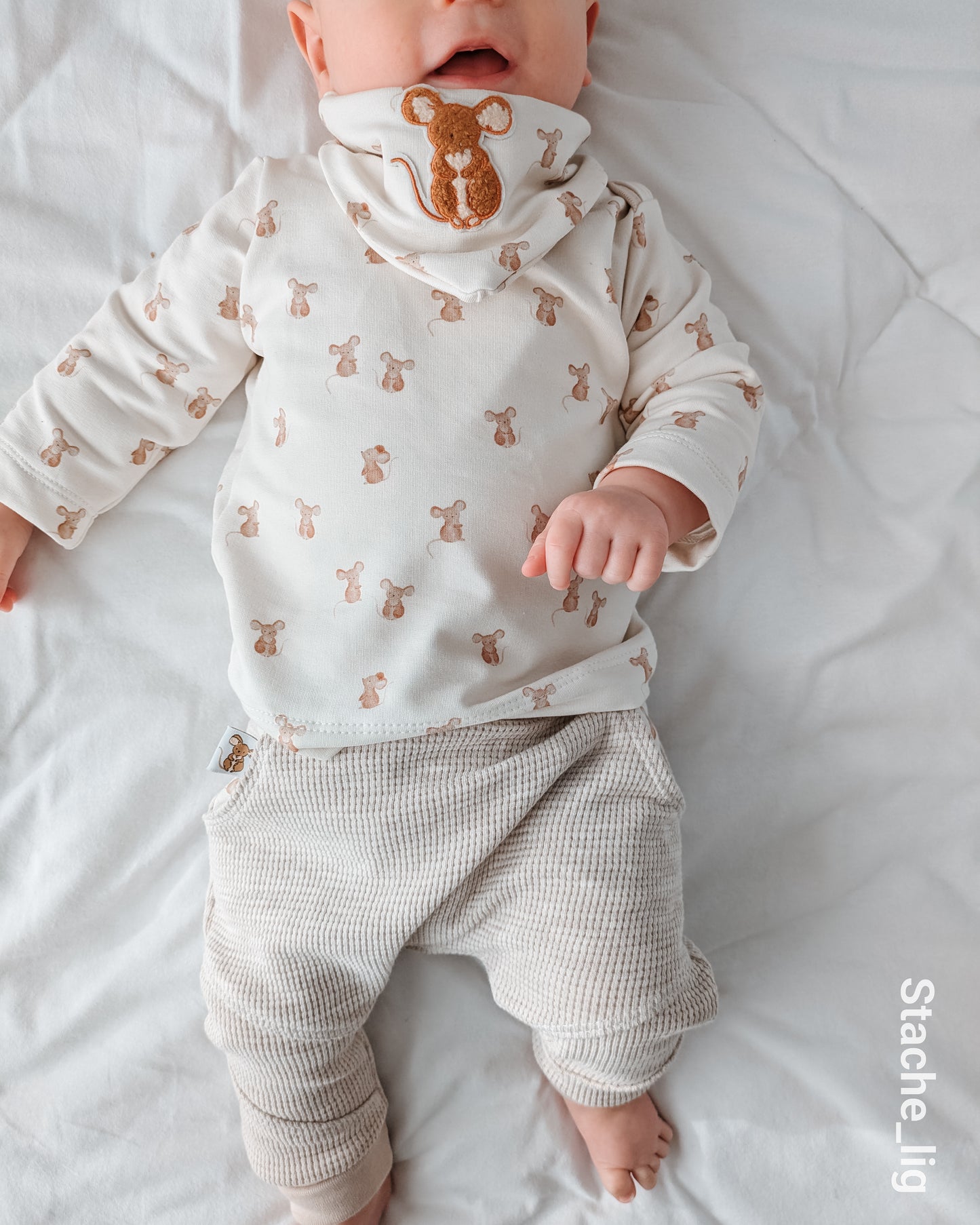 Mäuschen - French Terry - Baby Kollektion