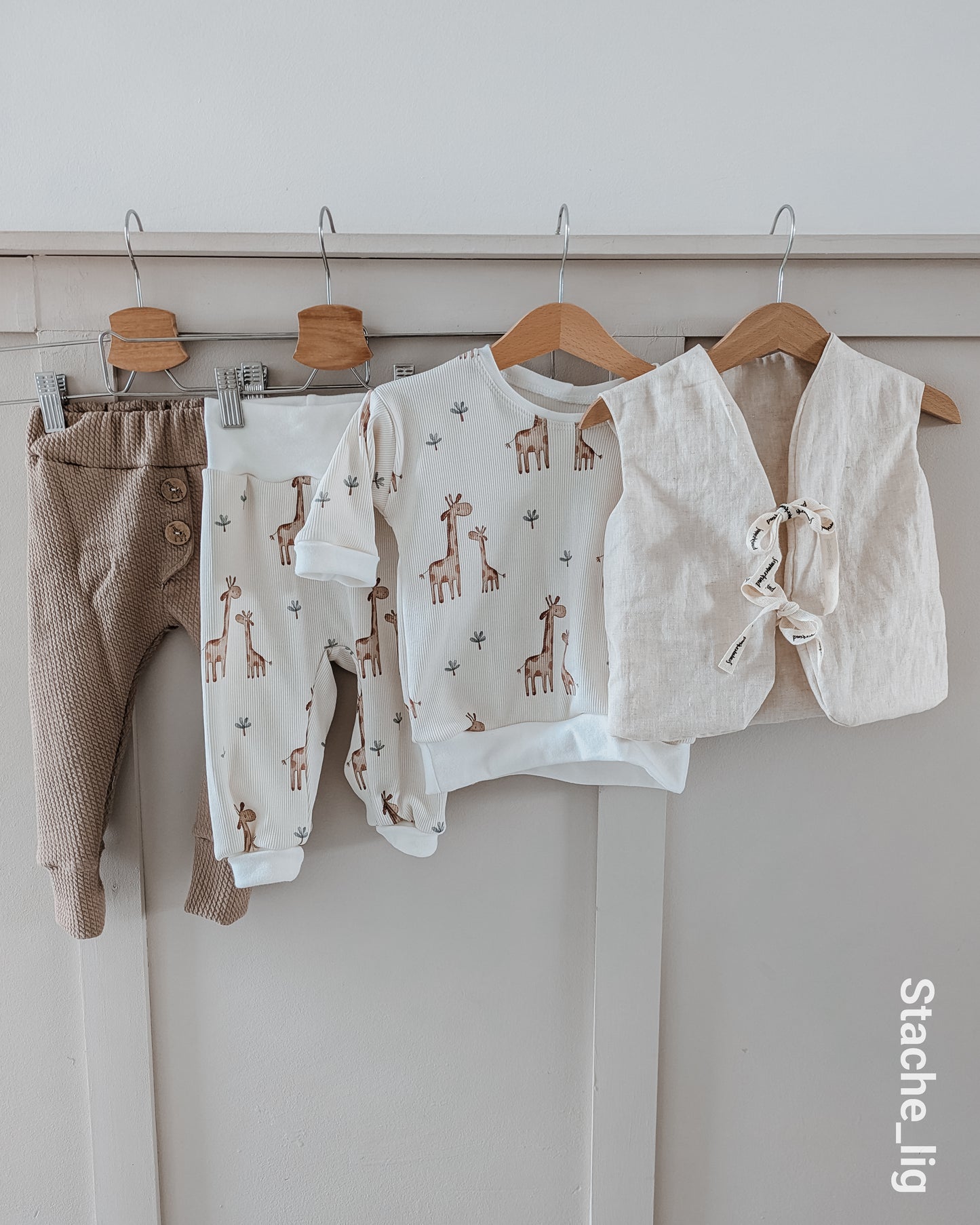 Giraffen - Rib Jersey