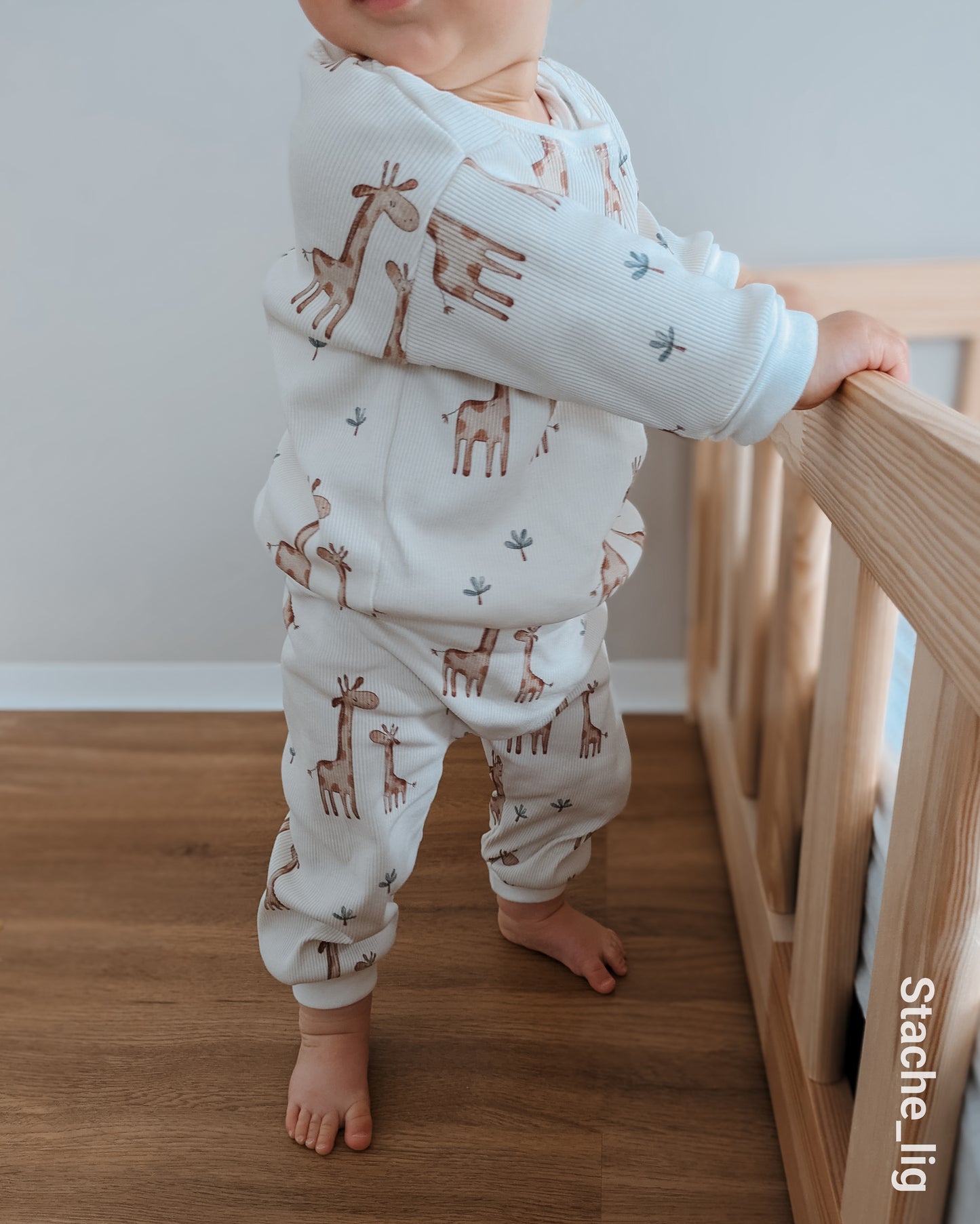 Giraffen - Rib Jersey