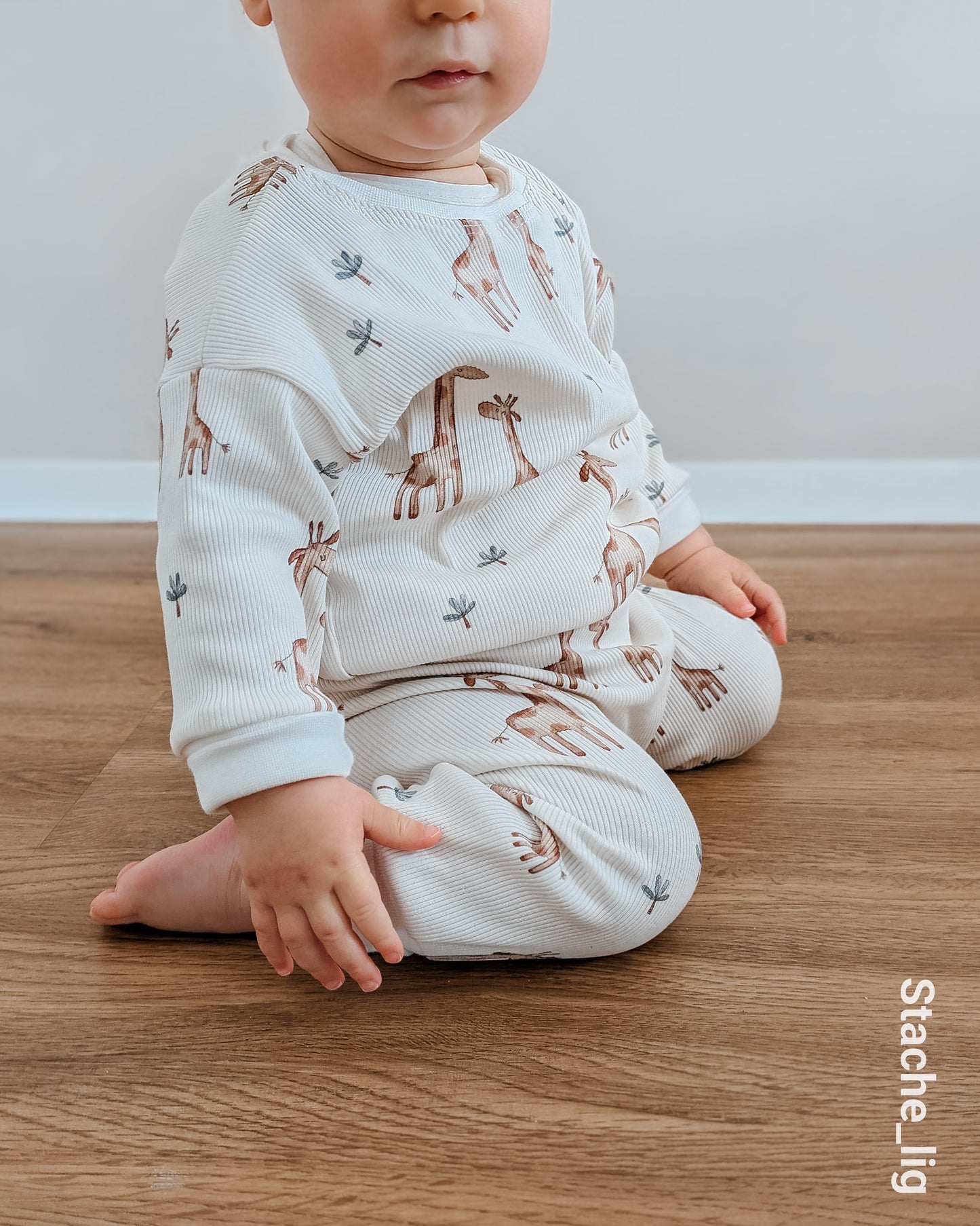 Giraffen - Rib Jersey