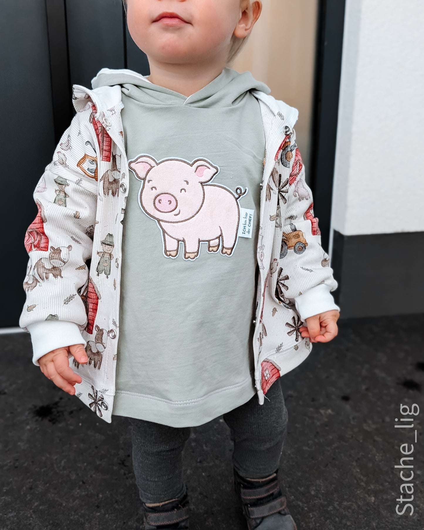 Schwein - Chenille Patch