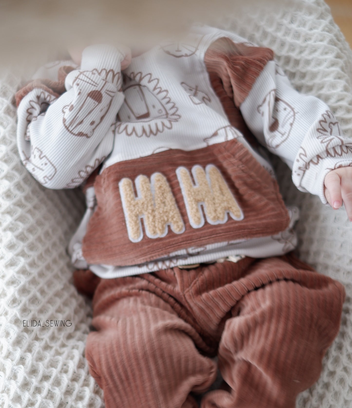 HA HA - Chenille Patch