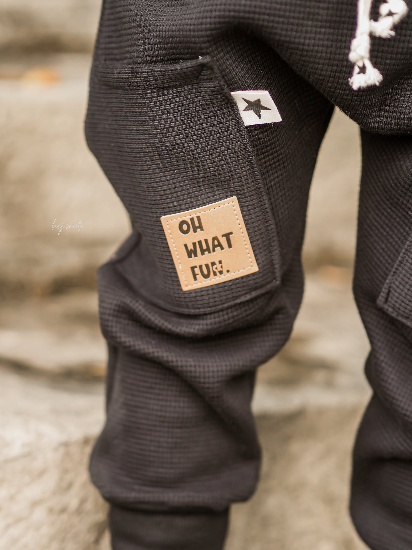Pinguin & Elch Konfetti - Rib Jersey
