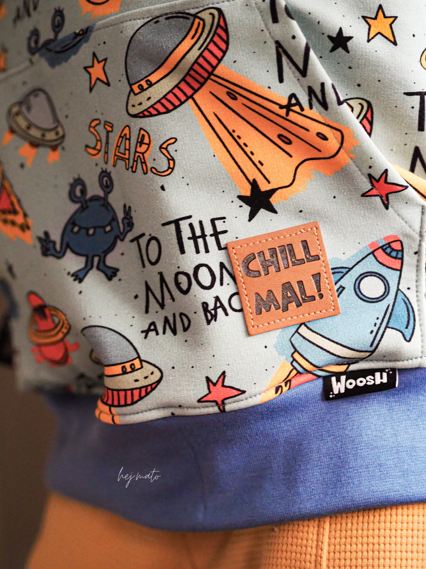 Weltraum "To The Moon and Back" - French Terry