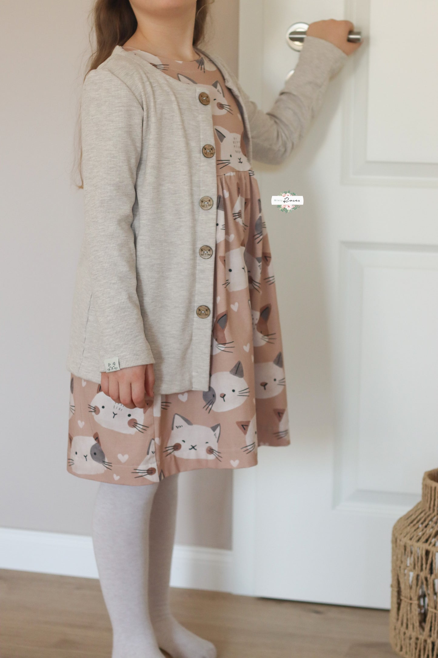 Rib Jersey beige Melange