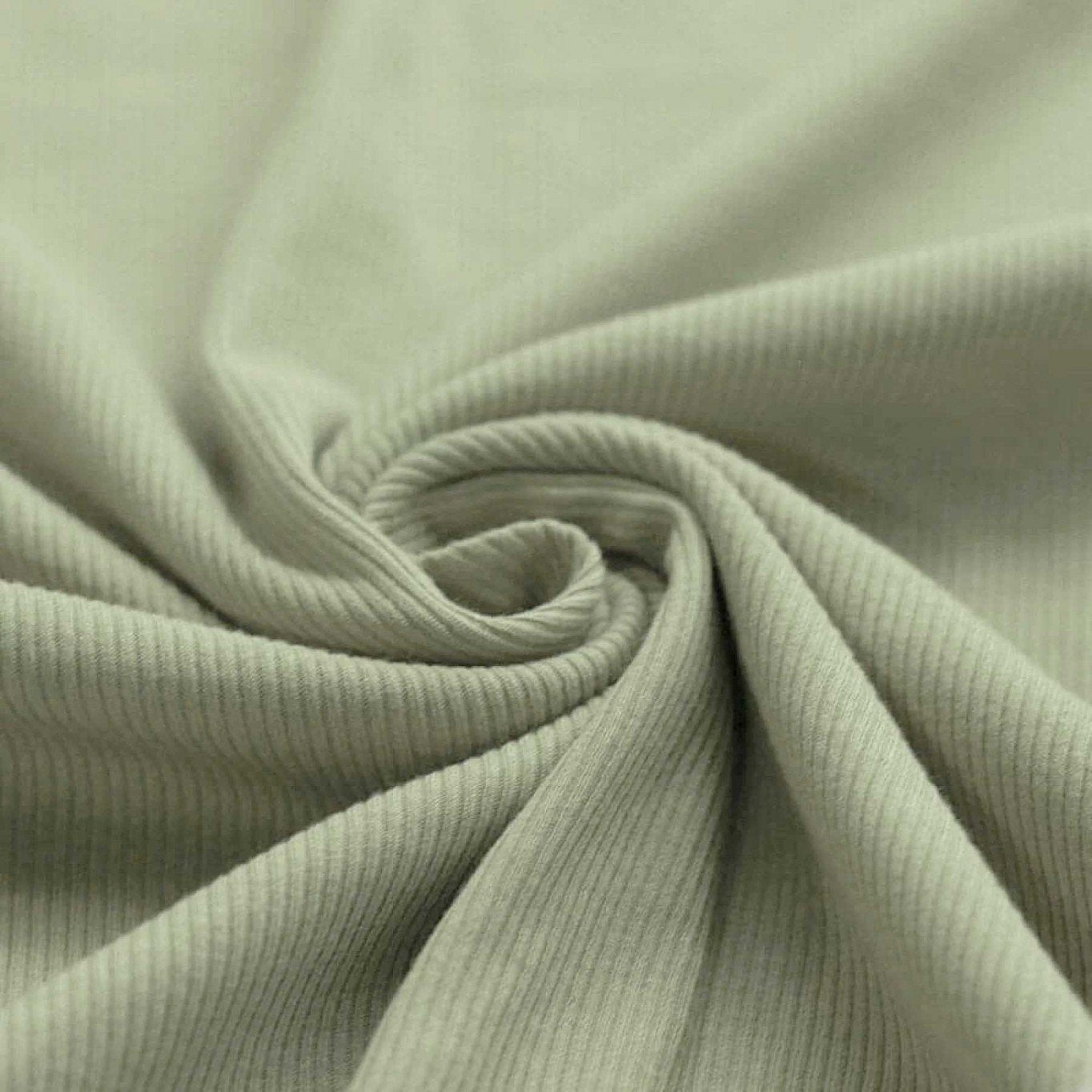 Rib Jersey dusty green