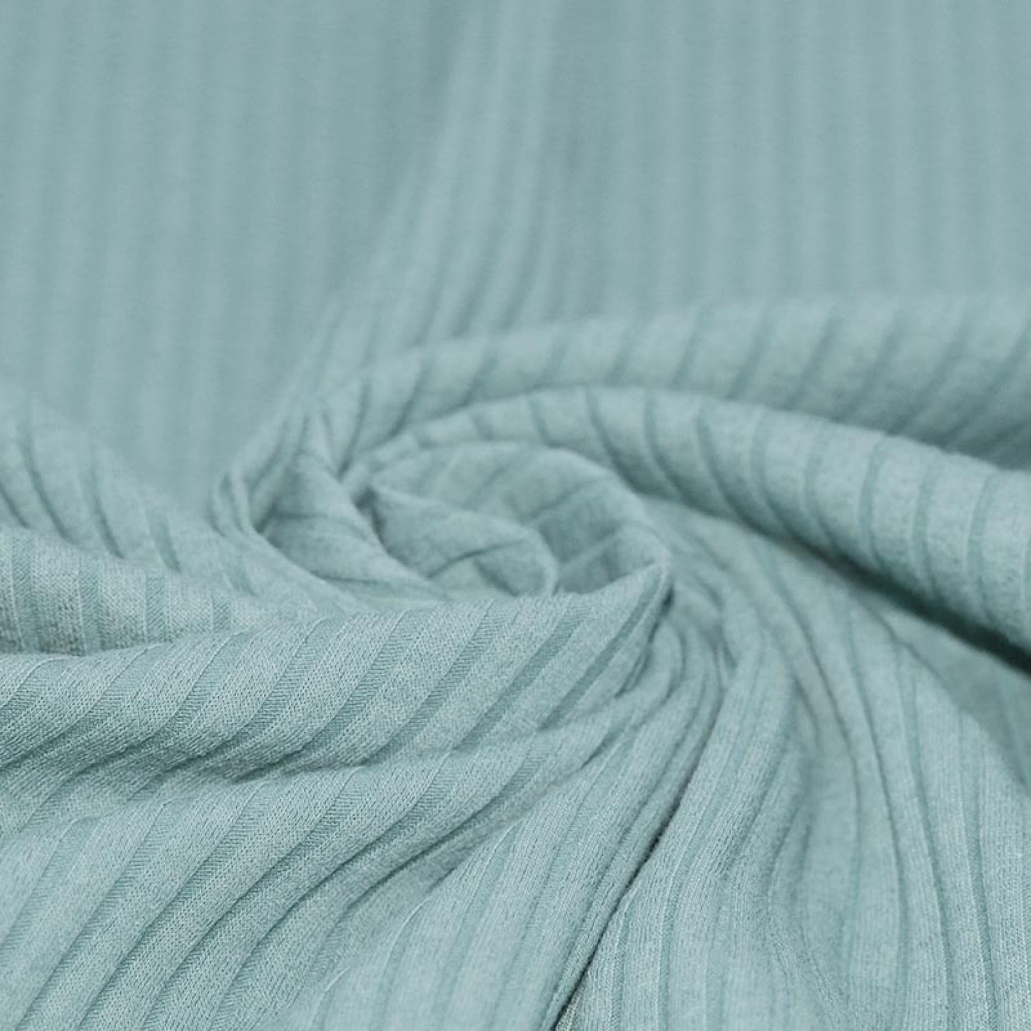 Breit Rib Jersey sea green