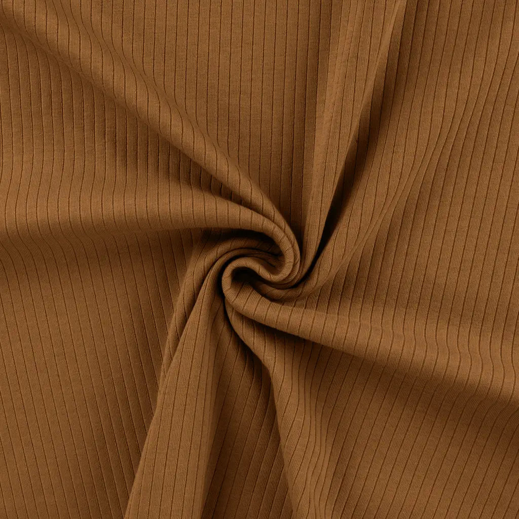 Breit Rib Jersey caramel