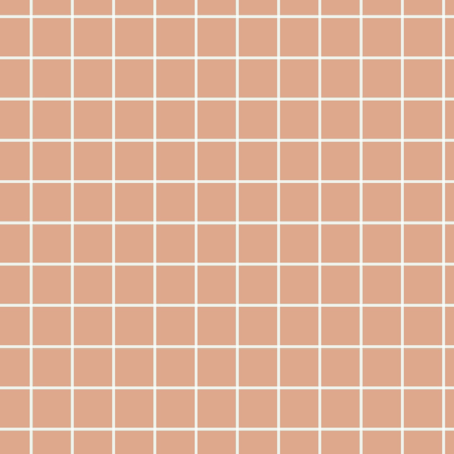 Grid peach vintage - French Terry - Kombi vintage Traktor