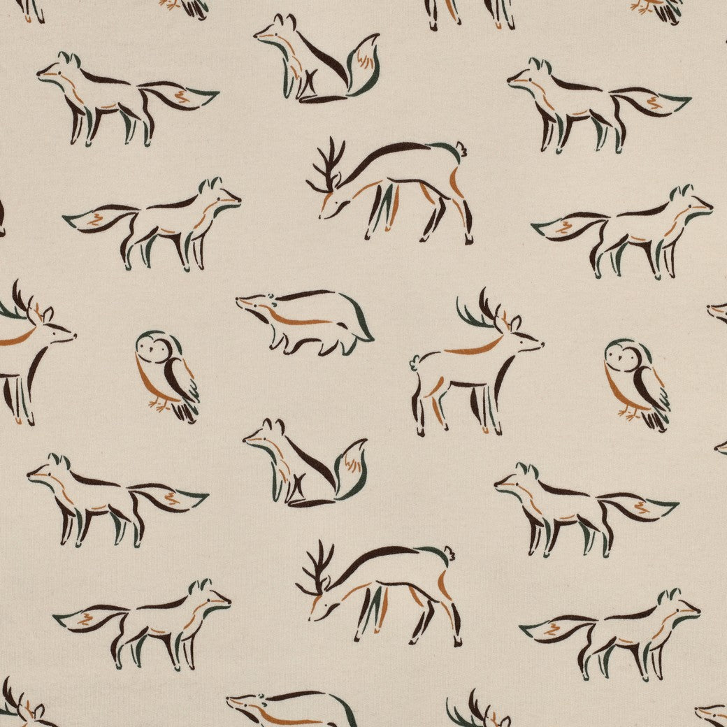Soft Sweat - Forest animals creme