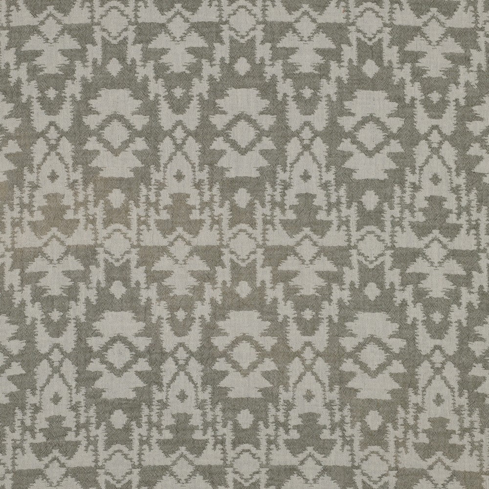 Musselin Jacquard Aztec - grün