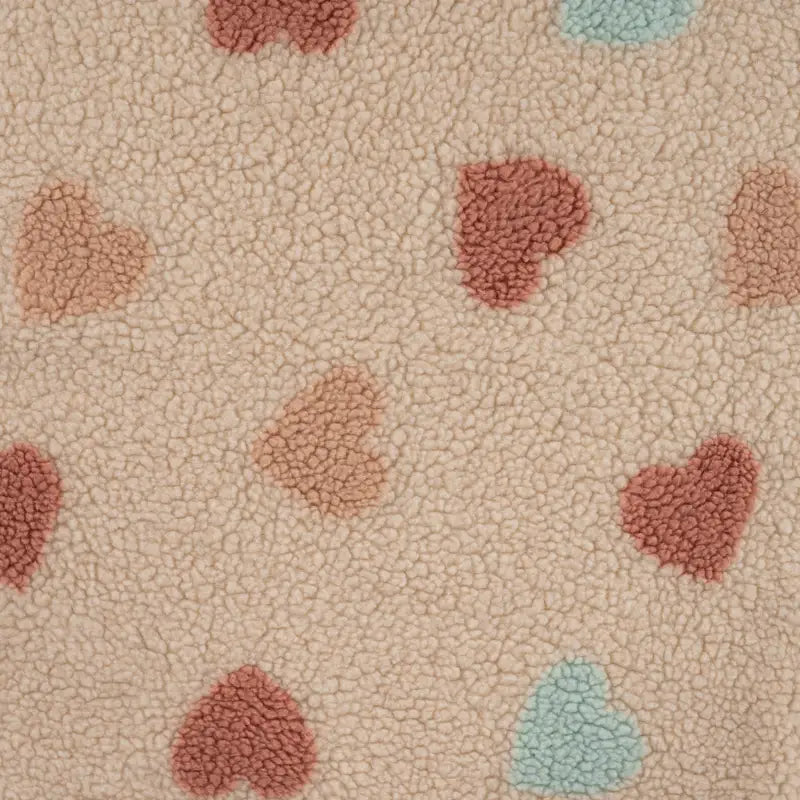 Teddy Hearts - bunt/sand