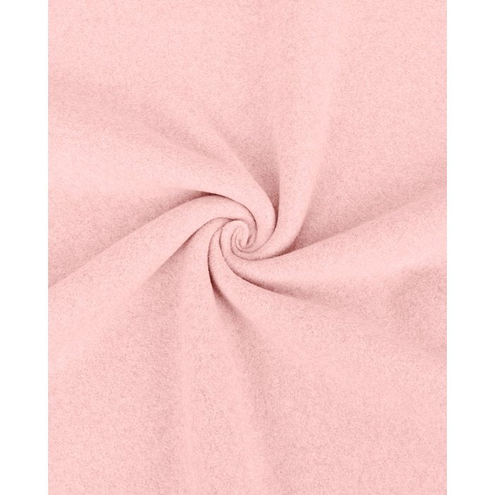 Double Fleece hell rosa melange