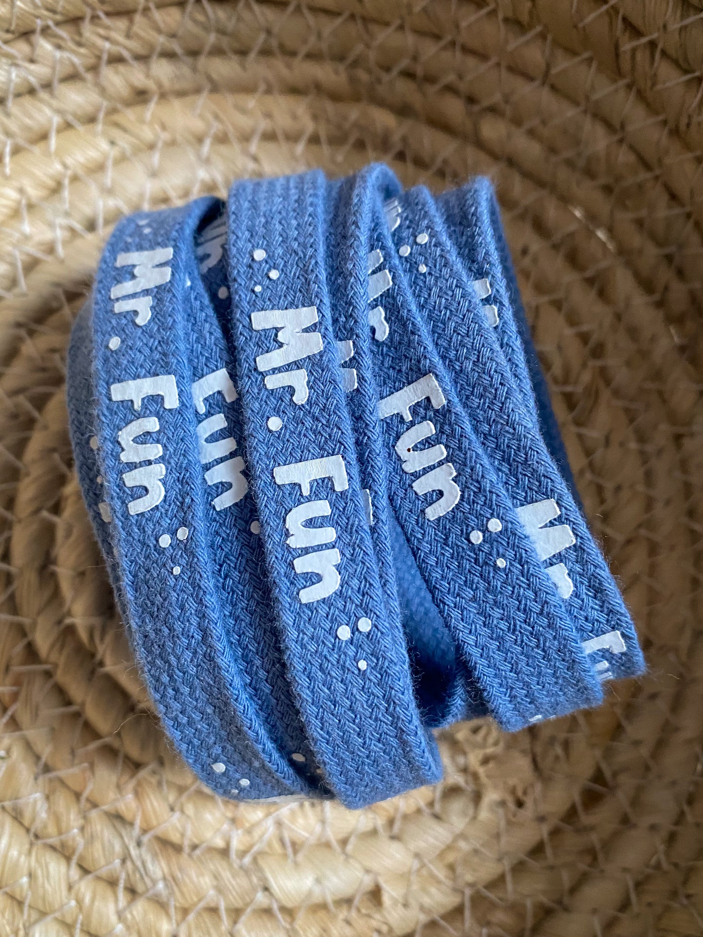 Kordel Mr. Fun - blau