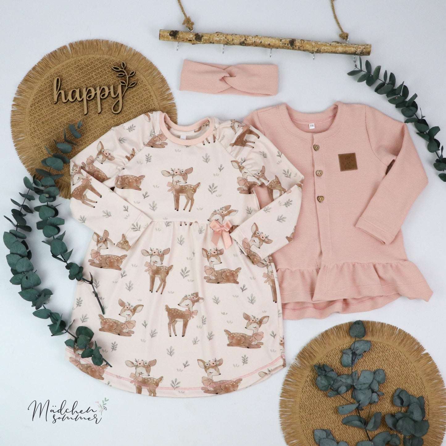 Reh Mädchen blush - Jersey