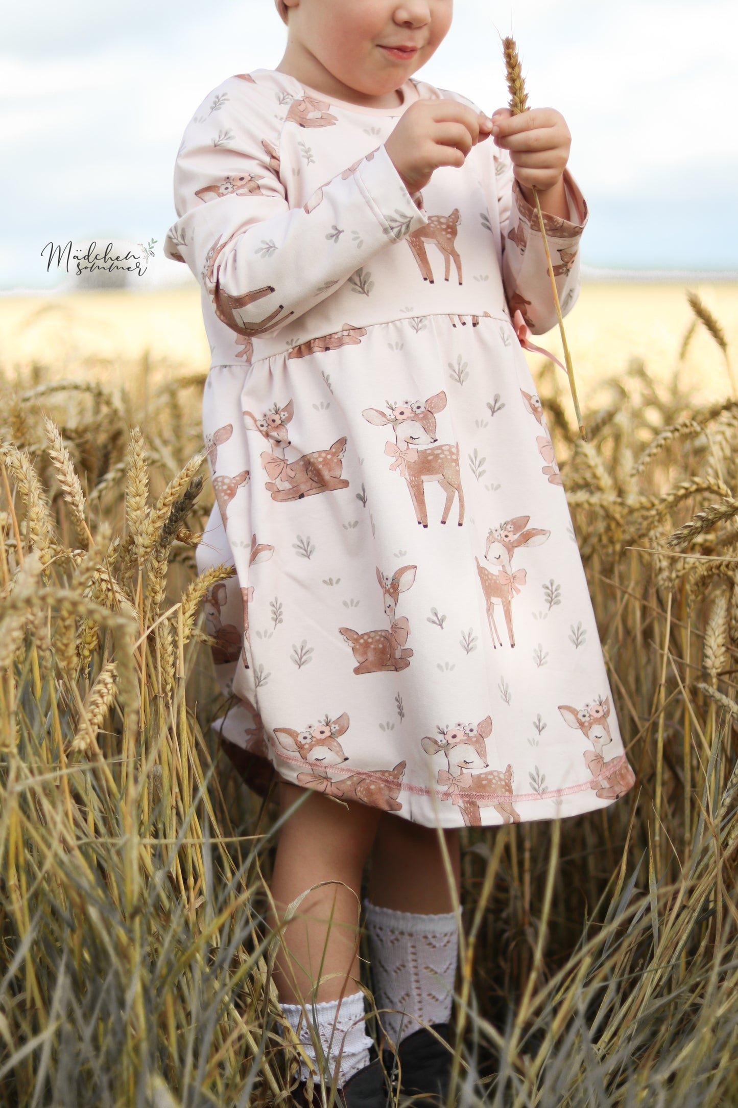 Reh Mädchen blush - Jersey
