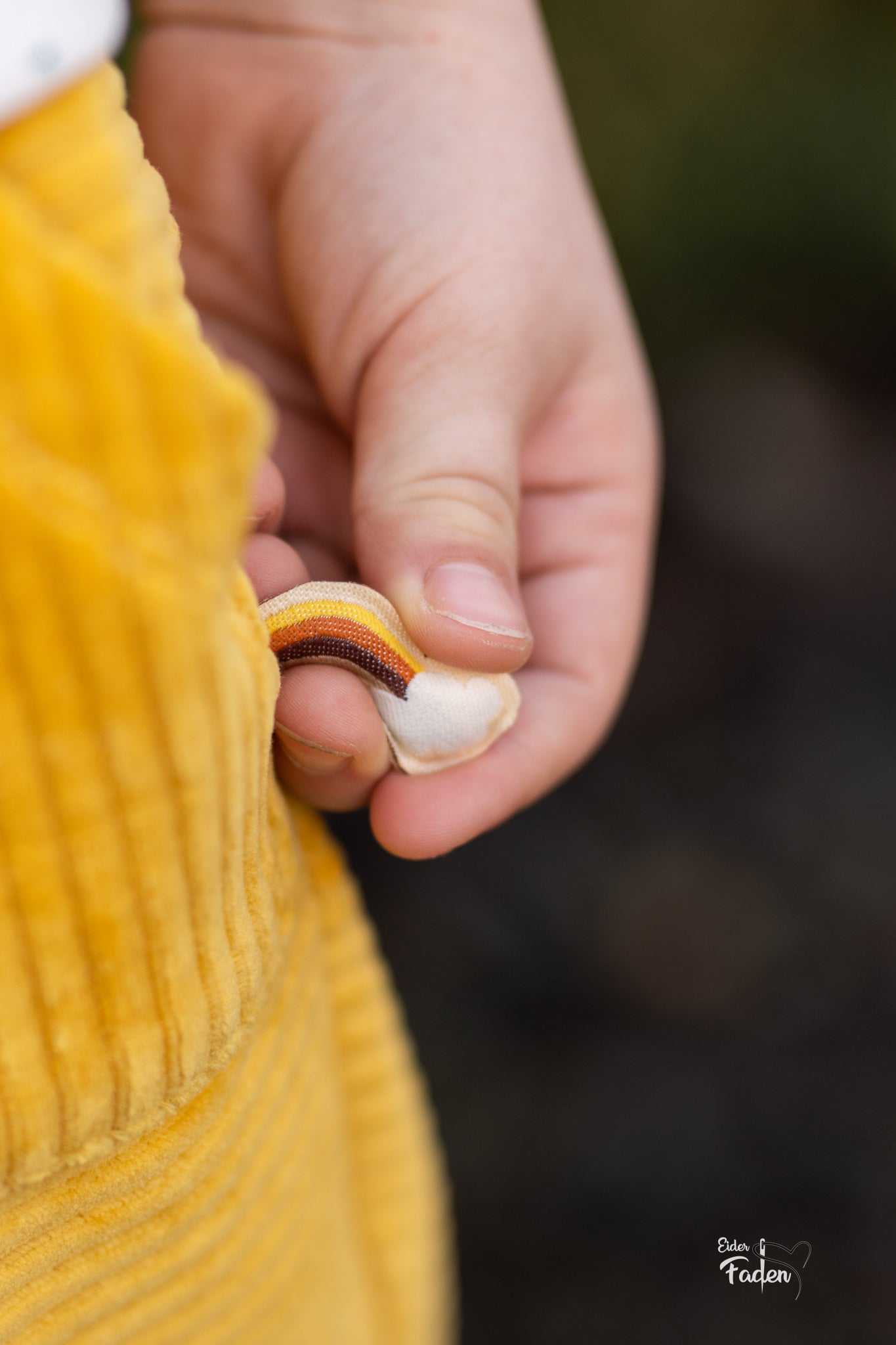 Regenbogen & Wolke - Puff Web Label