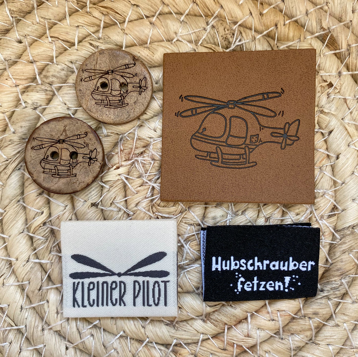 Label Set "Hubschrauber"