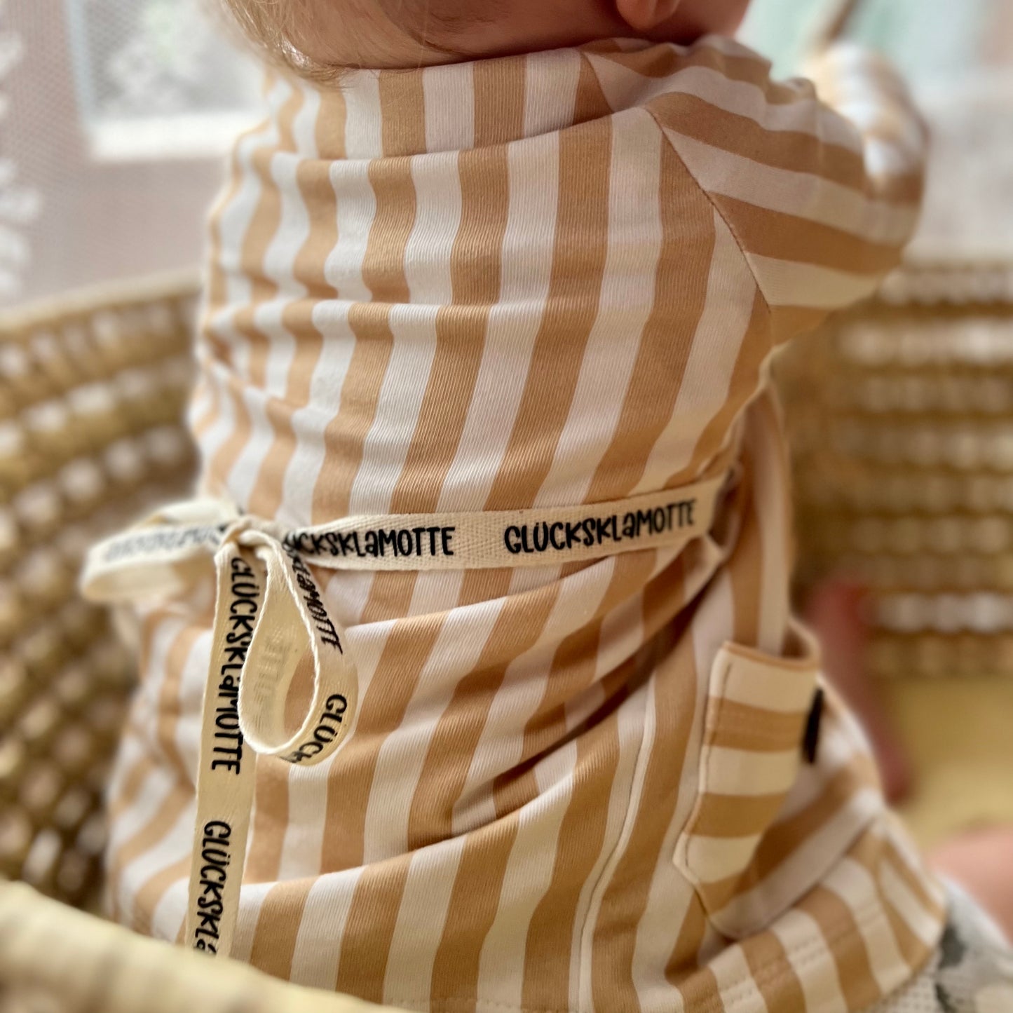 Stripes dusty yellow/ cream FT