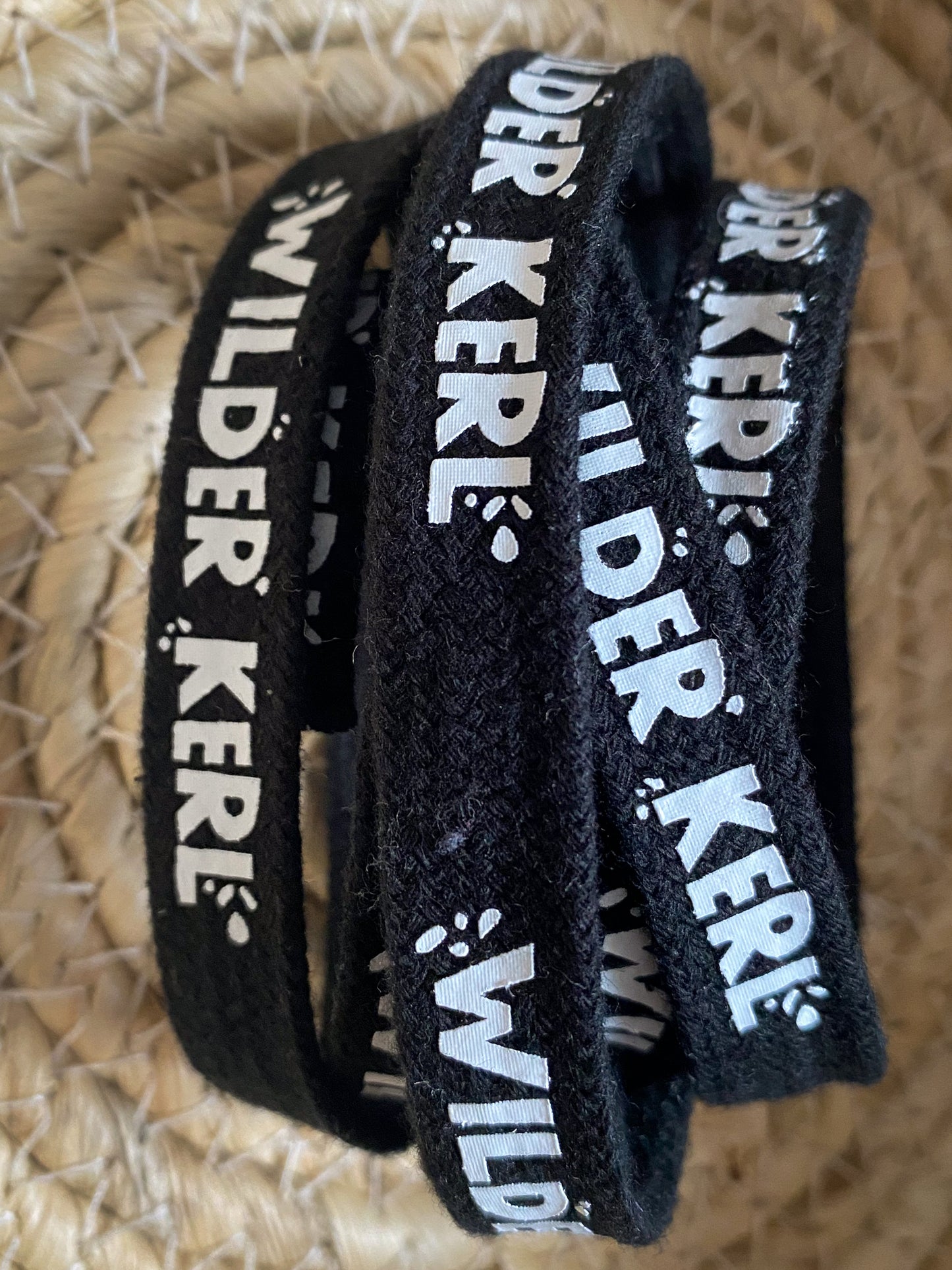 Kordel Wilder Kerl - schwarz