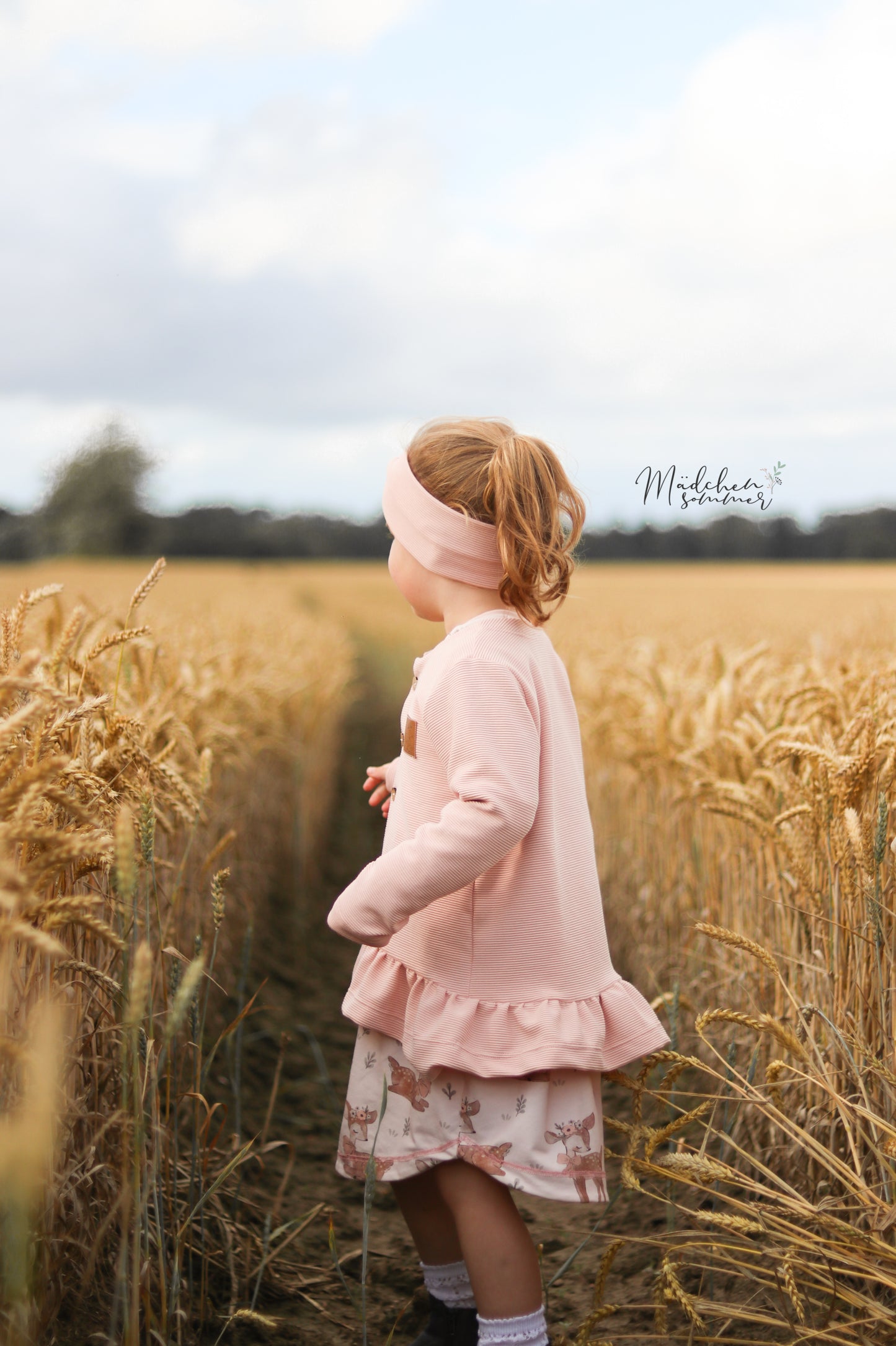 Reh Mädchen blush - Jersey
