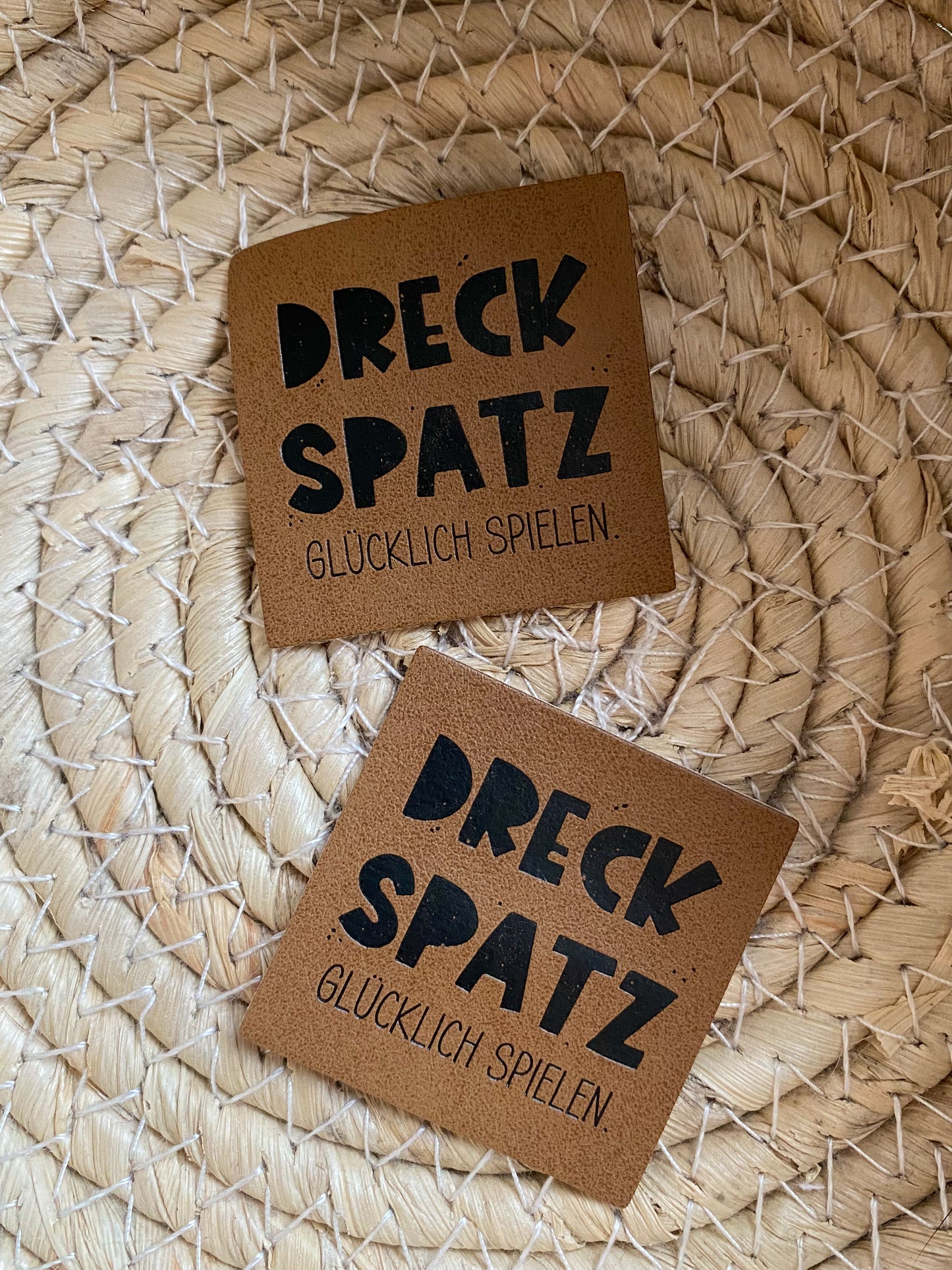 Dreck Spatz - Kunstleder Label