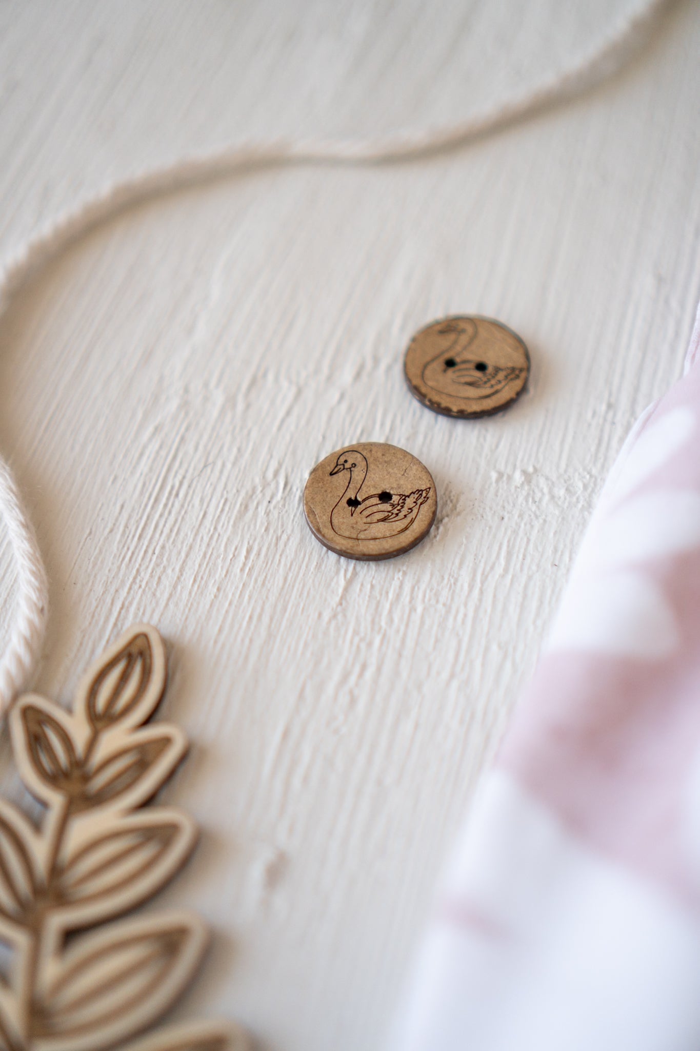 Schwäne blush - Jersey