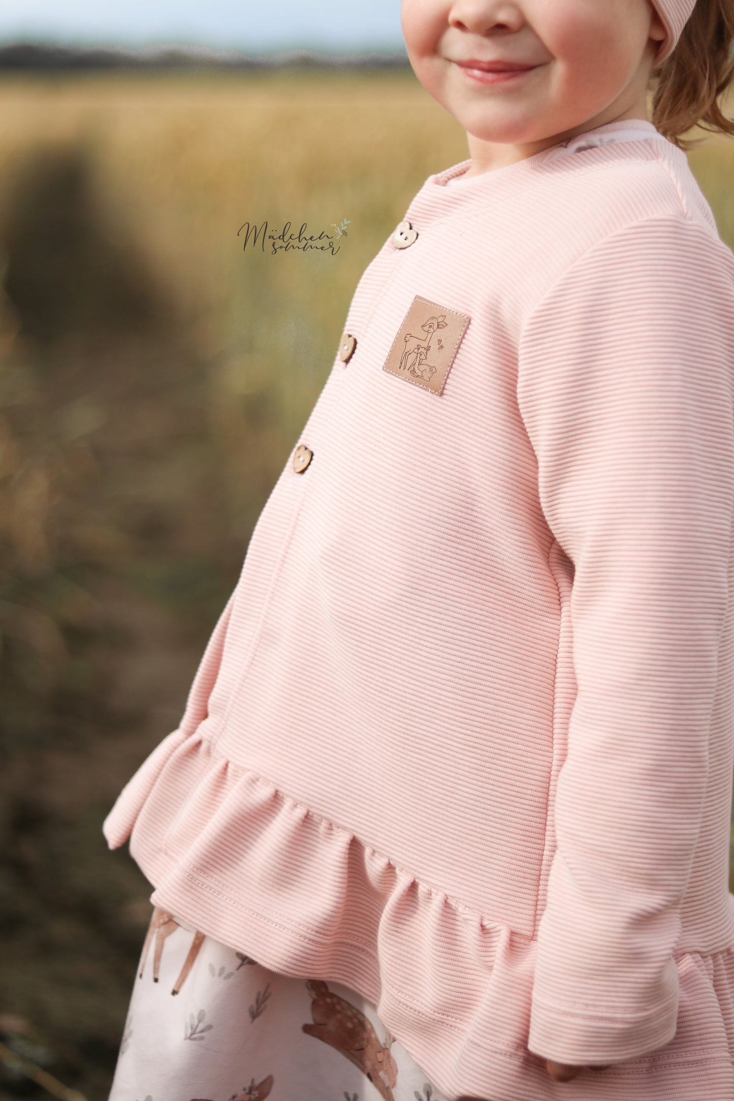 Reh Mädchen blush - Jersey