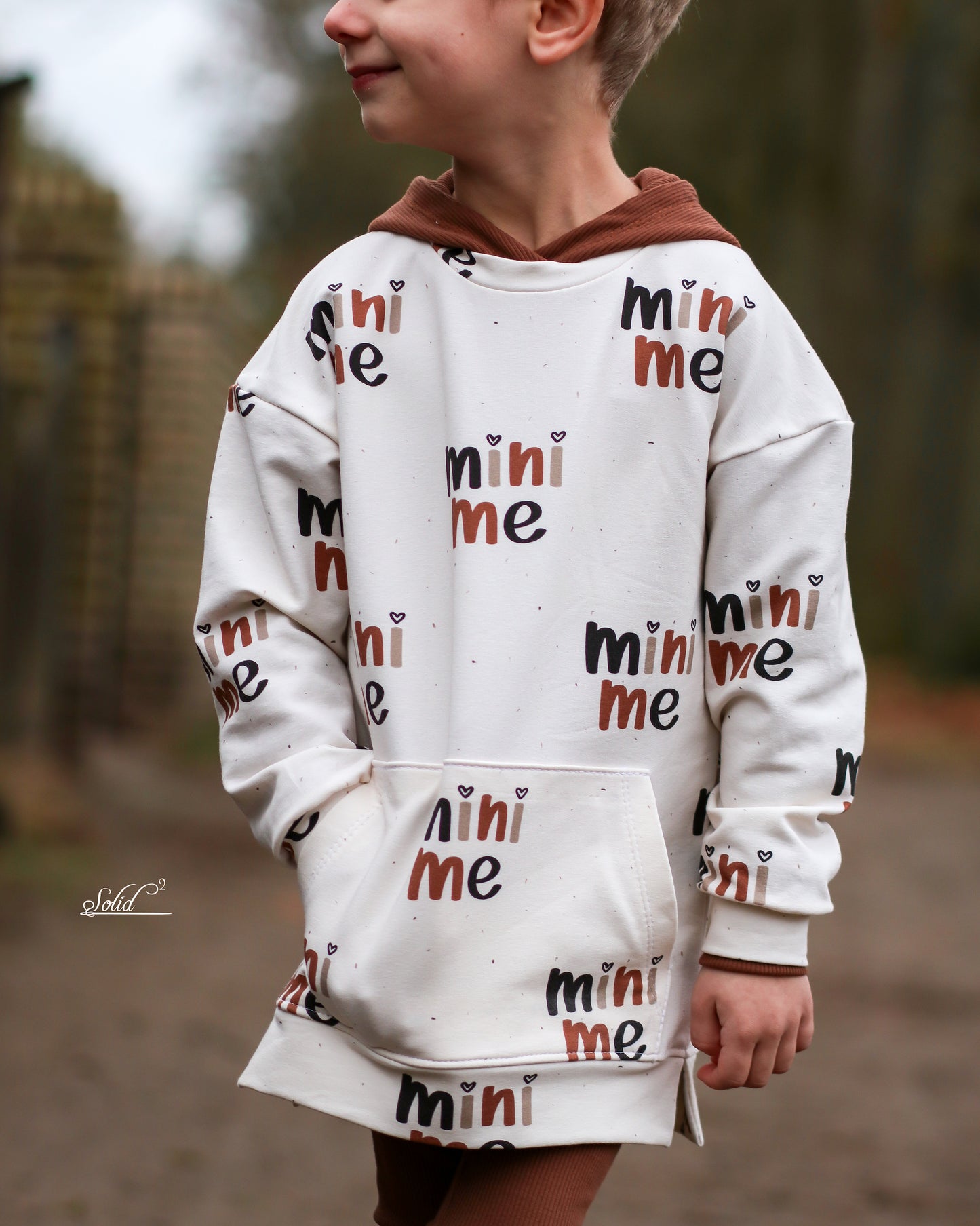 Mini Me caramel - French Terry