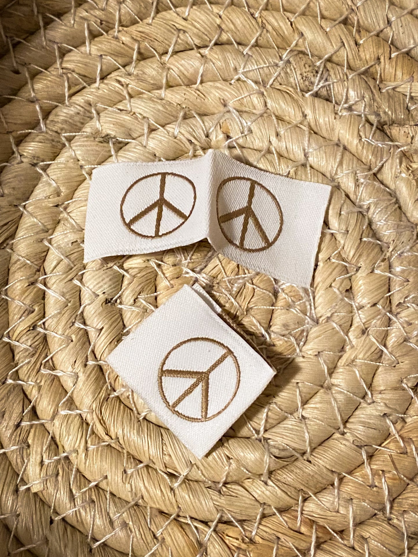 Peace Zeichen - Web Label