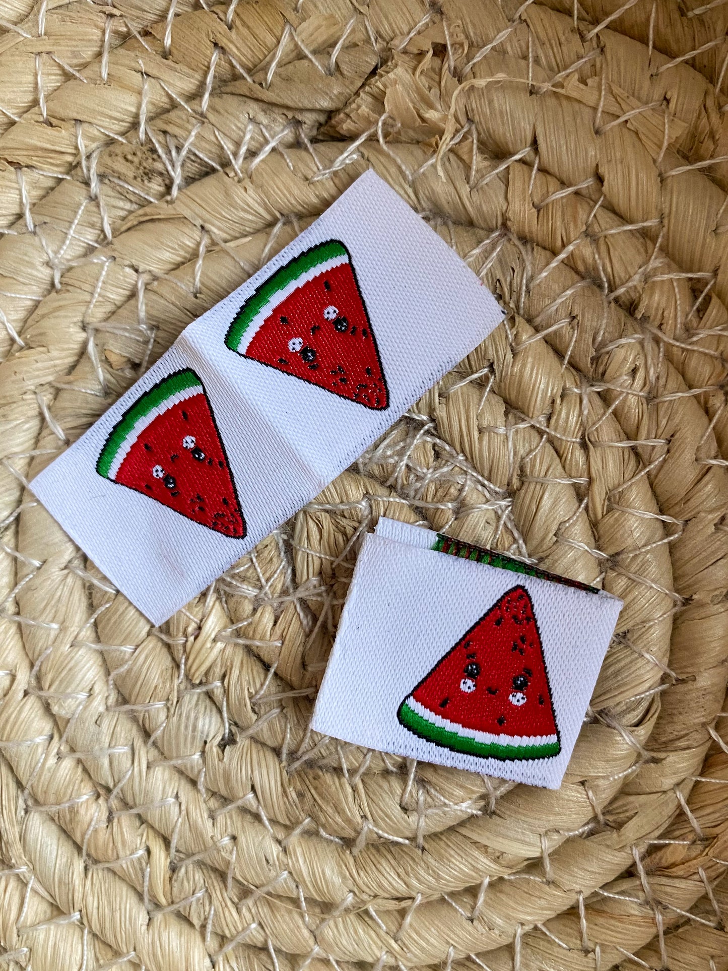 Melonen bunt - Web Label