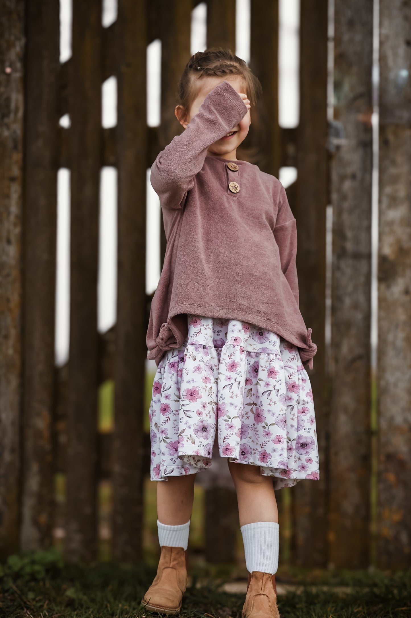 Frottee mauve (stretch)