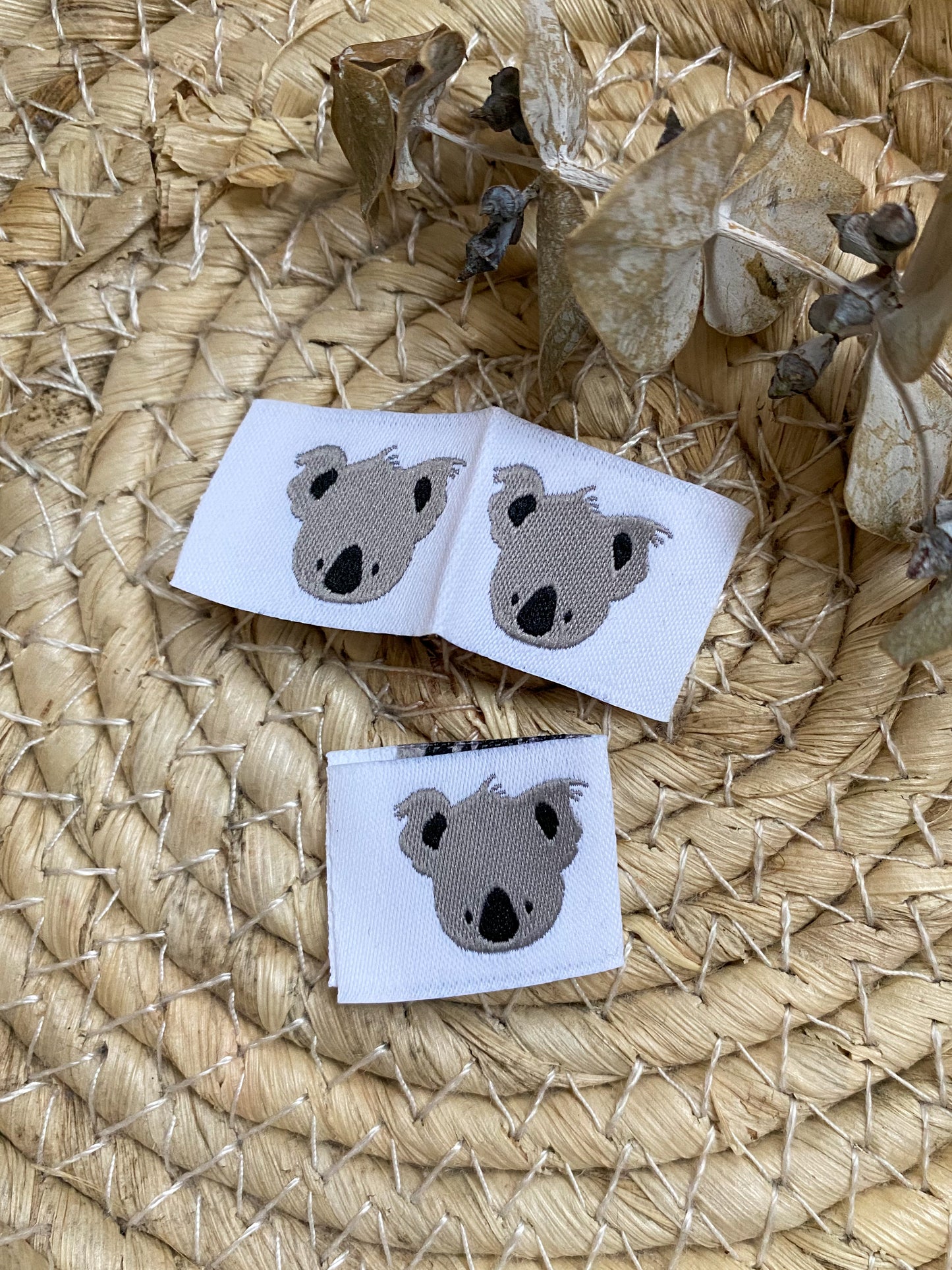 Koala Kopf - Web Label